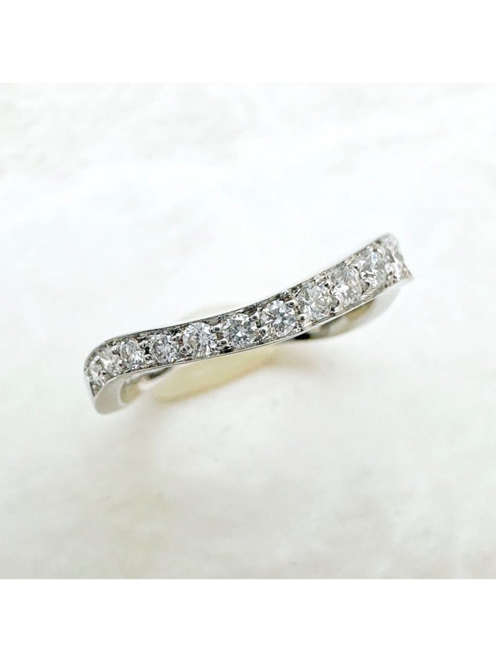 Dior Diamond White Gold Ring - Picture 2 of 7
